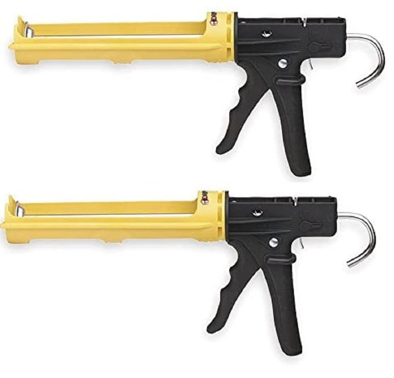Dripless 10oz Industrial Ergonomic Composite Caulk Gun (2-(Pack)) - Image 1
